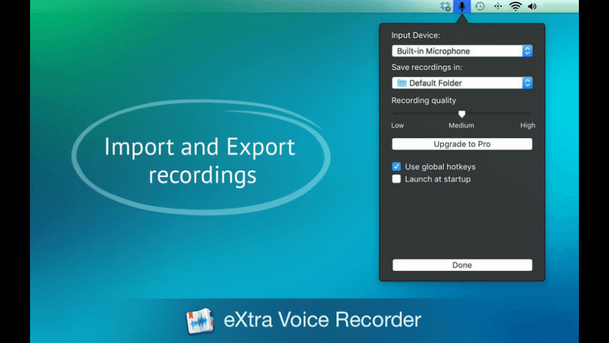 Free voice recorder download for mac